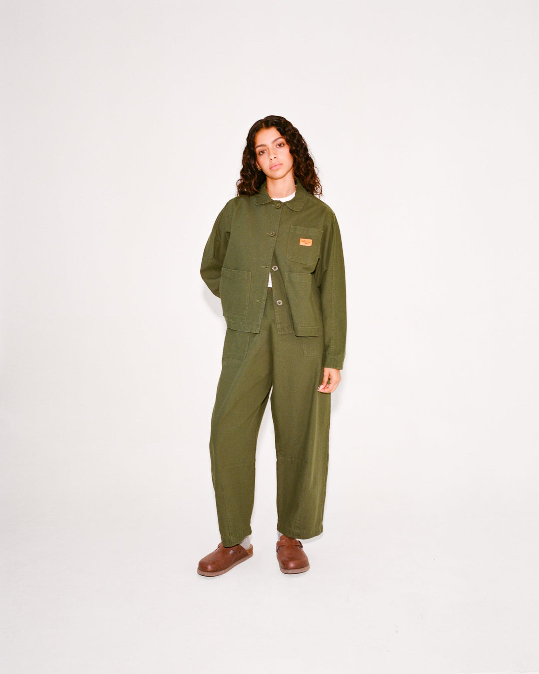 Service Works - Women's Barrel Pants - Olive