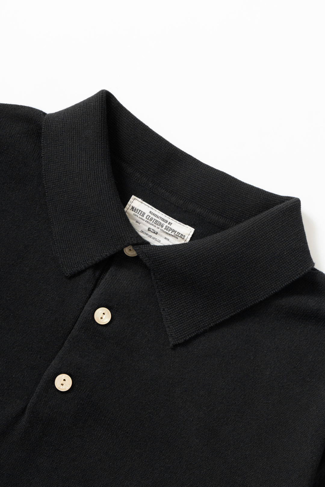 Okonkwo MFG - Three Button Polo - Black