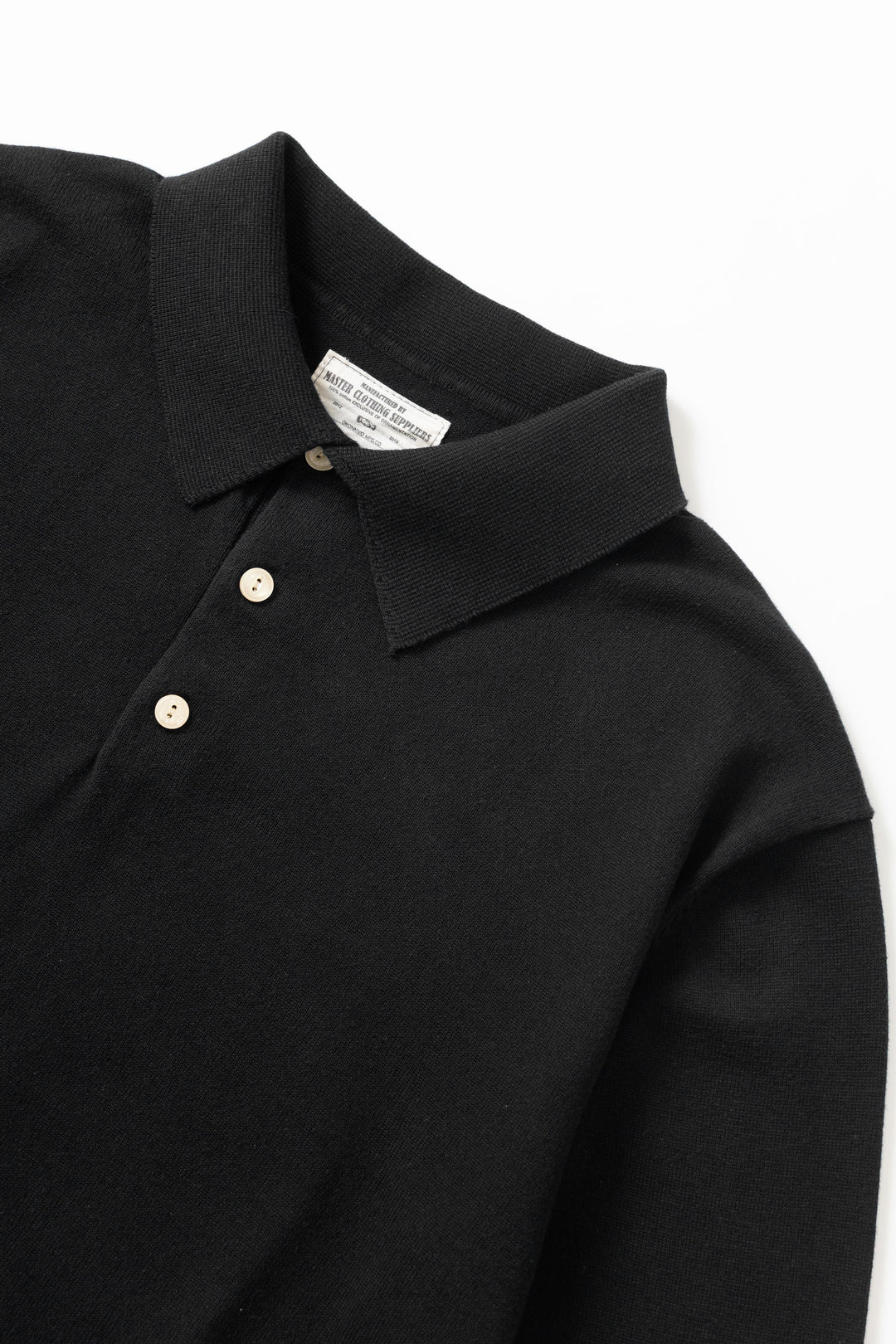 Okonkwo MFG - Three Button Polo - Black