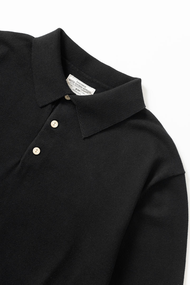 Okonkwo MFG - Three Button Polo - Black
