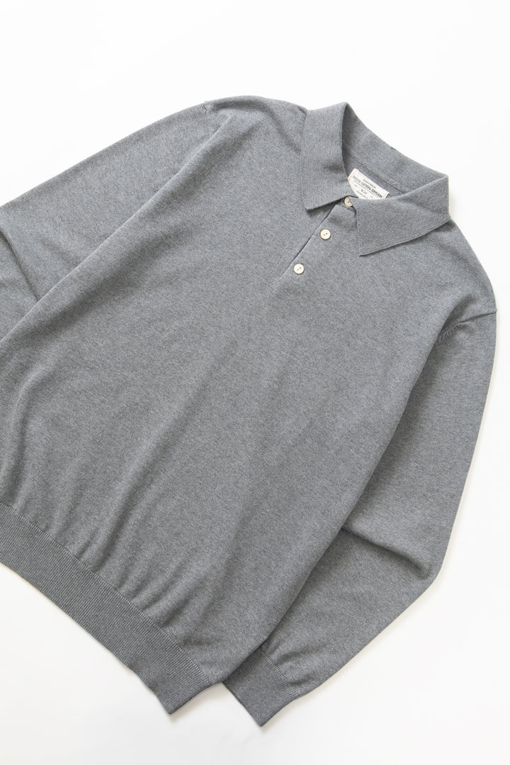 Okonkwo MFG - Three Button Polo - Grey