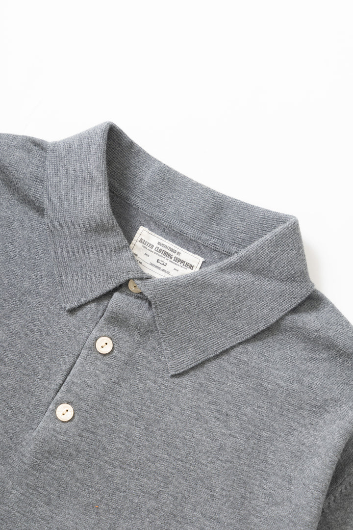 Okonkwo MFG - Three Button Polo - Grey