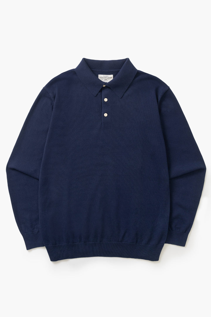 Okonkwo MFG - Three Button Polo - Navy