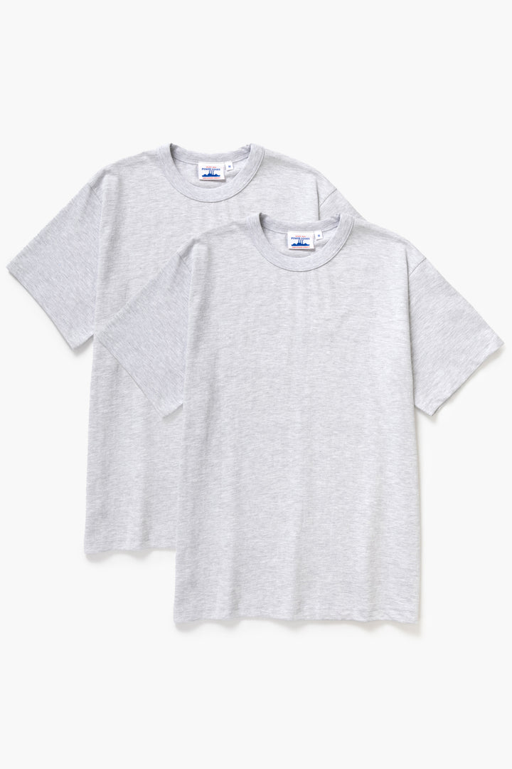 Power Goods - Archive T-Shirt Two Pack - Ash