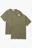Power Goods - Archive T-Shirt Two Pack - Olive