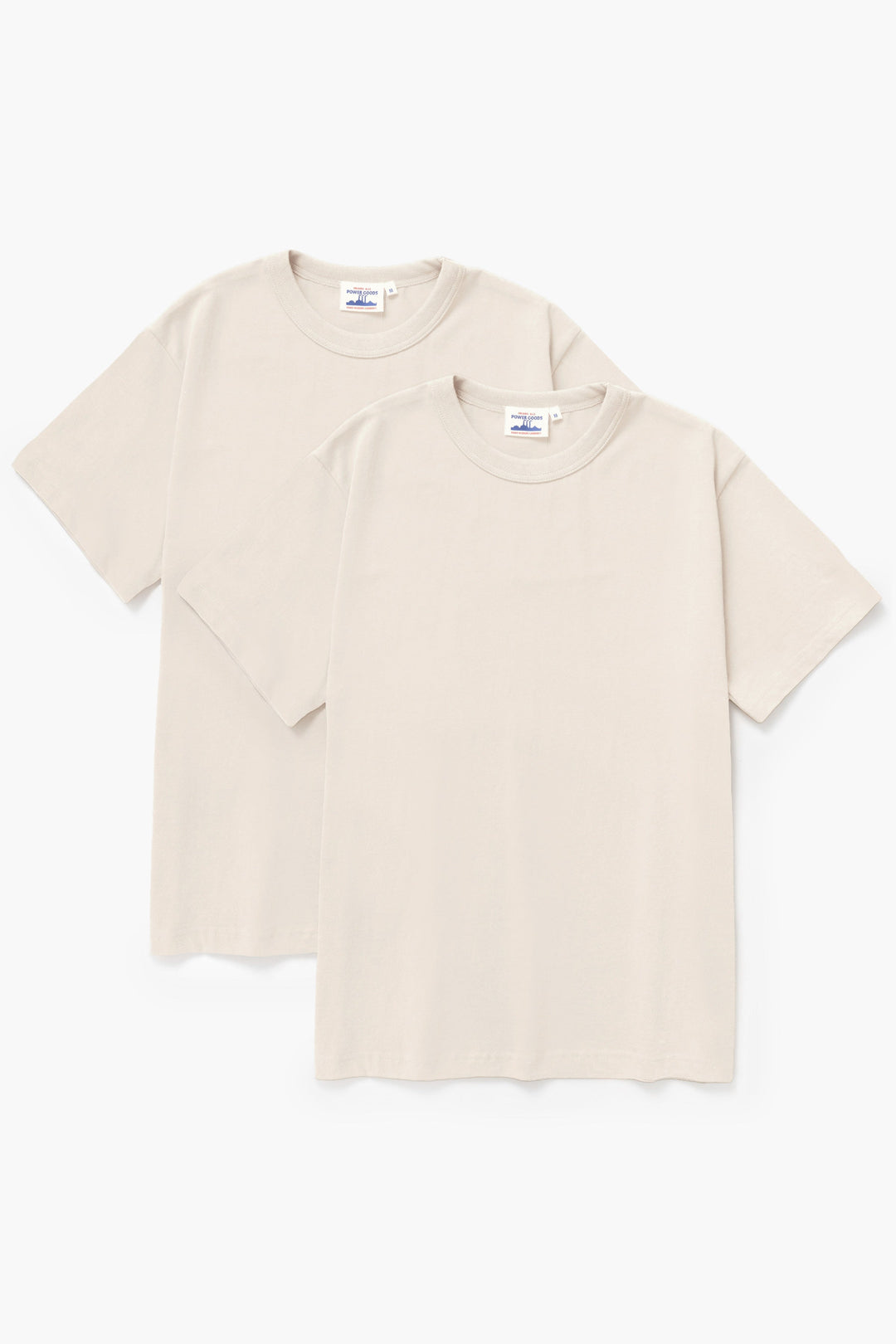 Power Goods - Archive T-Shirt Two Pack - Putty