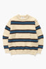 Blacksmith - Boucle Striped Sweater - Natural