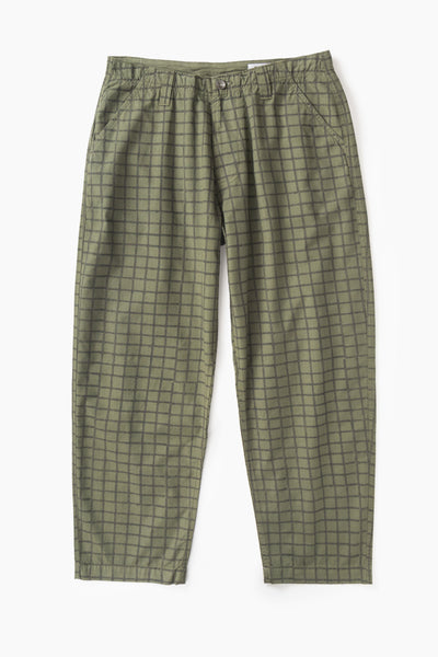Blacksmith - Grid Work Pant - Olive