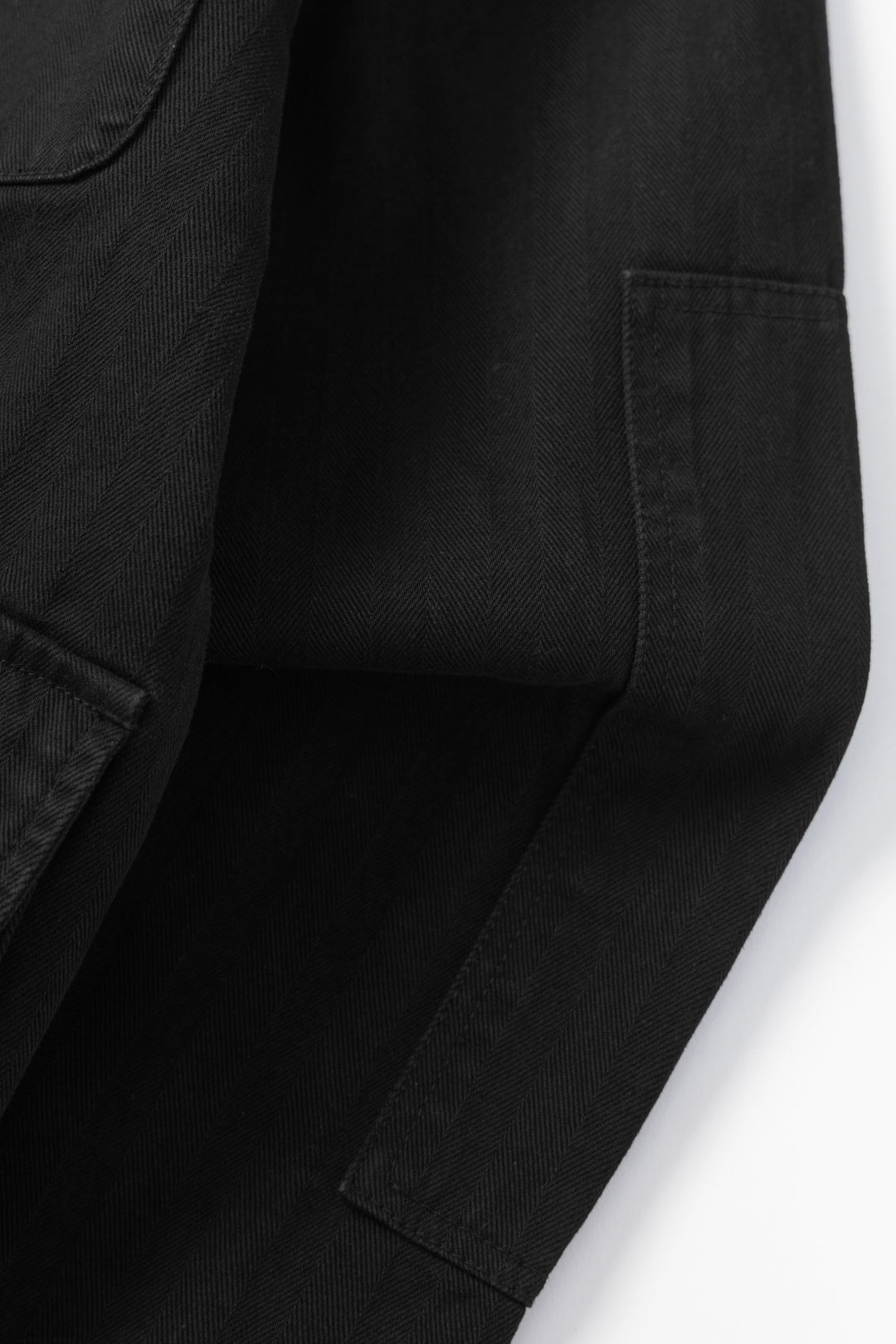 Blacksmith - Herringbone Jungle Jacket - Black