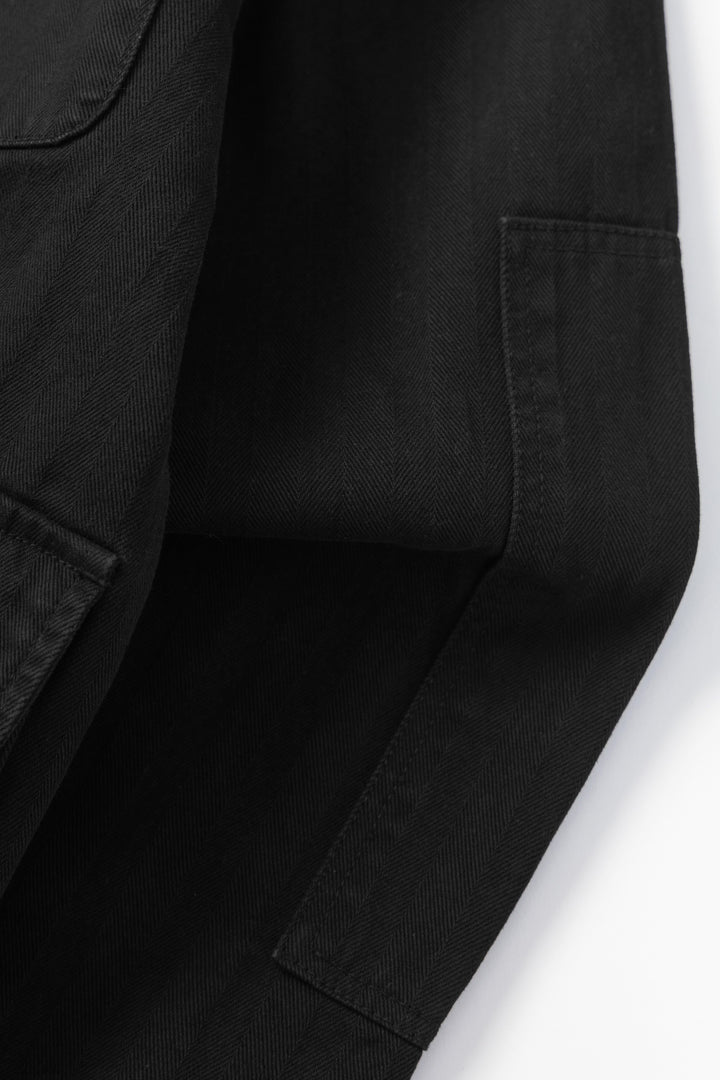 Blacksmith - Herringbone Jungle Jacket - Black