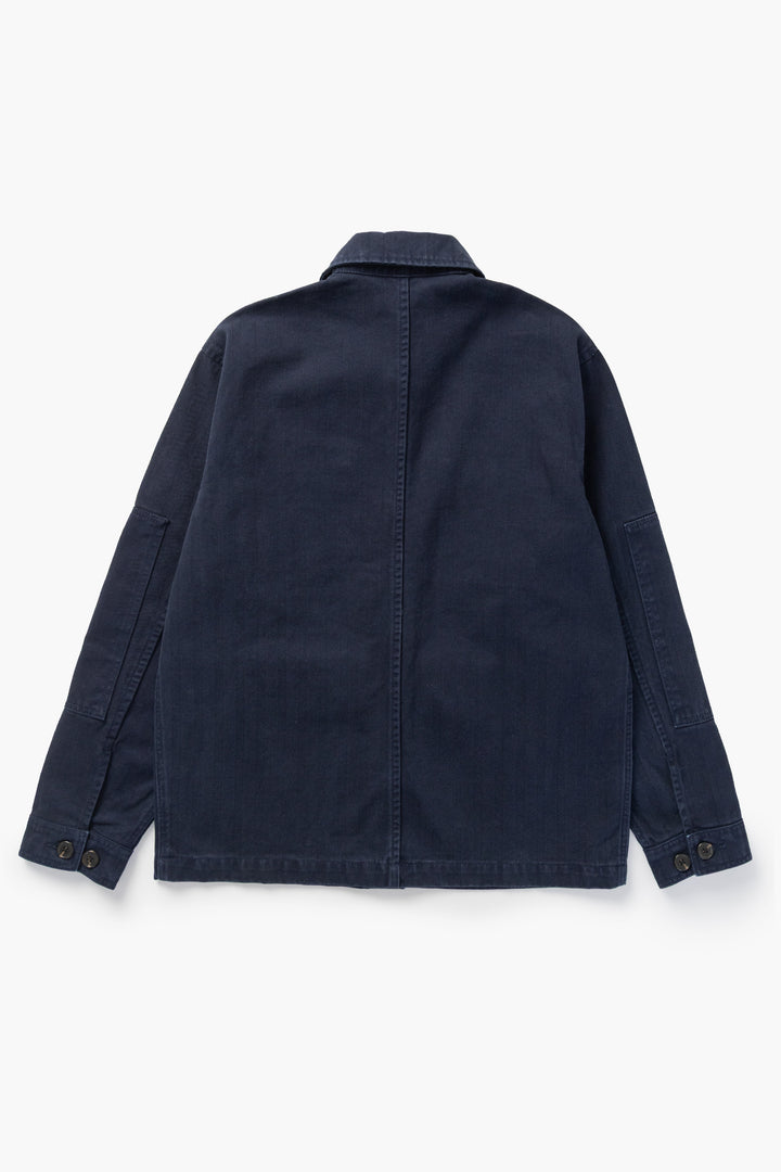Blacksmith - Herringbone Jungle Jacket - Navy