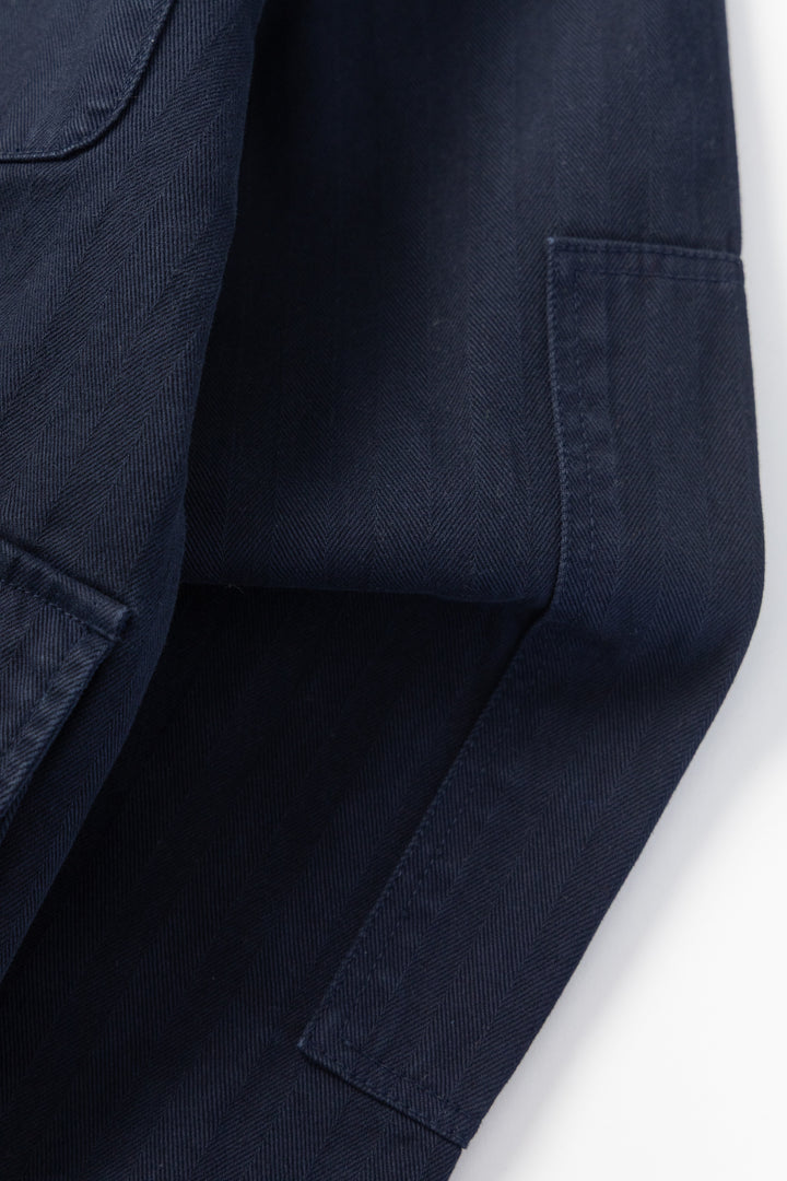 Blacksmith - Herringbone Jungle Jacket - Navy