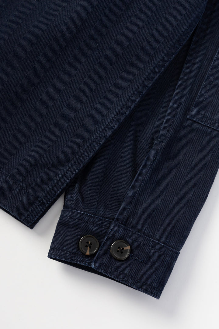 Blacksmith - Herringbone Jungle Jacket - Navy