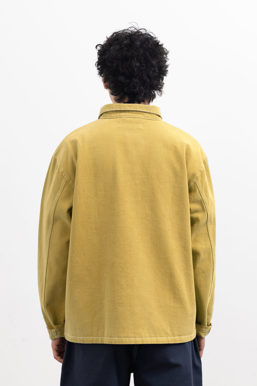 Blacksmith - Twill Two Button Popover - Chartreuse