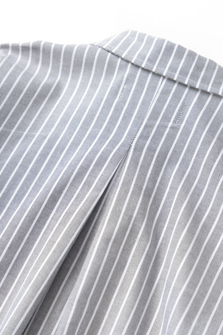 Blacksmith - Striped 50's Blouson - Grey