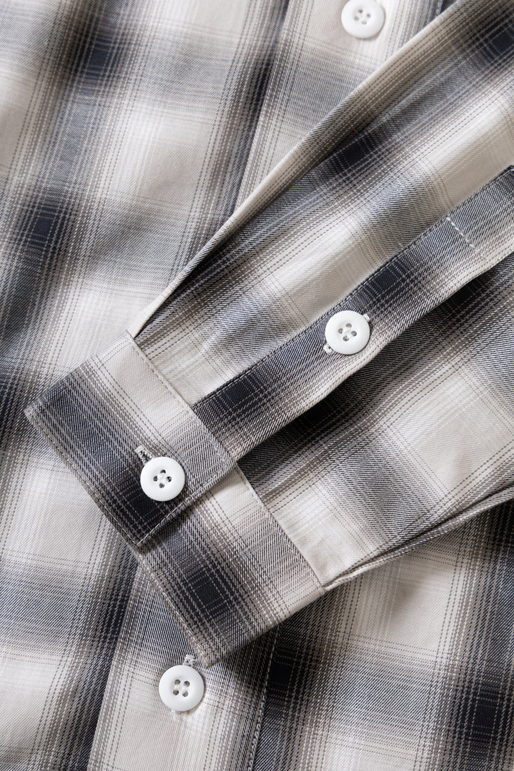 Blacksmith - 'Boxford' Utility Shirt - Black Check