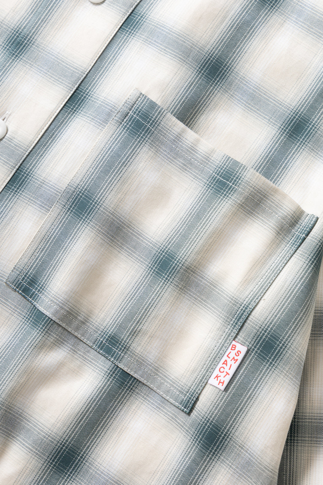 Blacksmith - 'Boxford' Utility Shirt - Teal Check