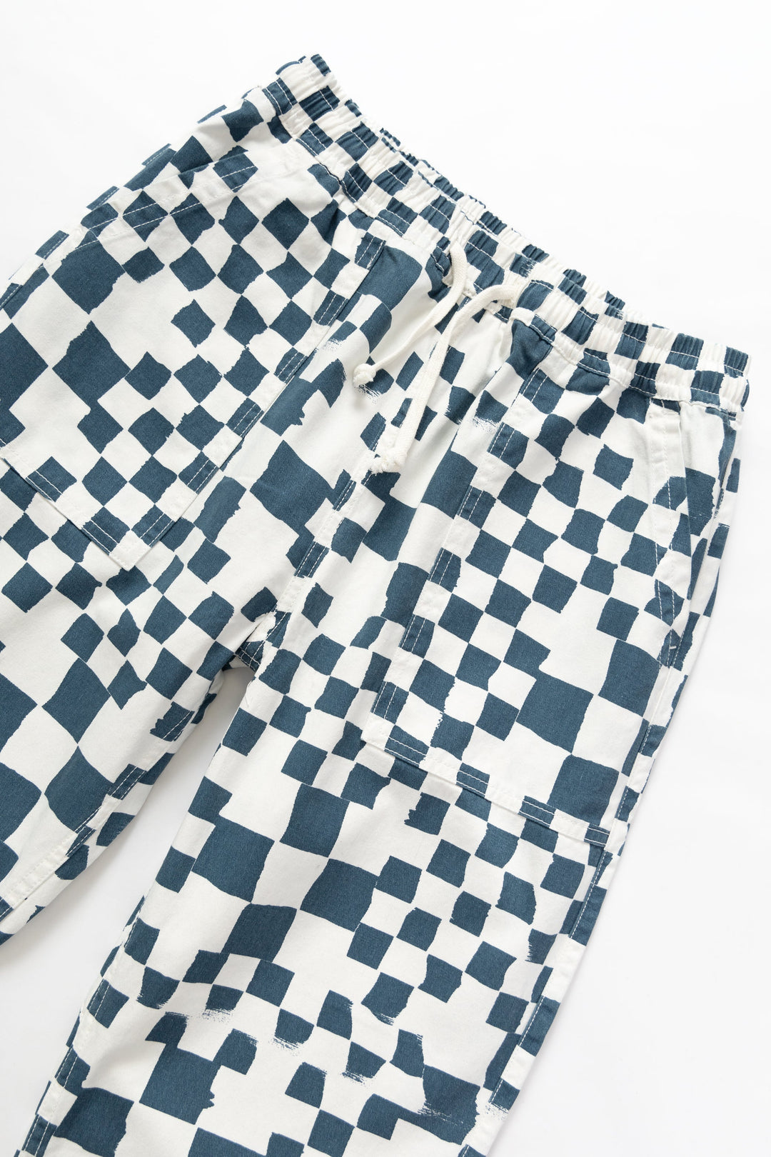 Service Works - Printed Chef Pants - Teal Checker