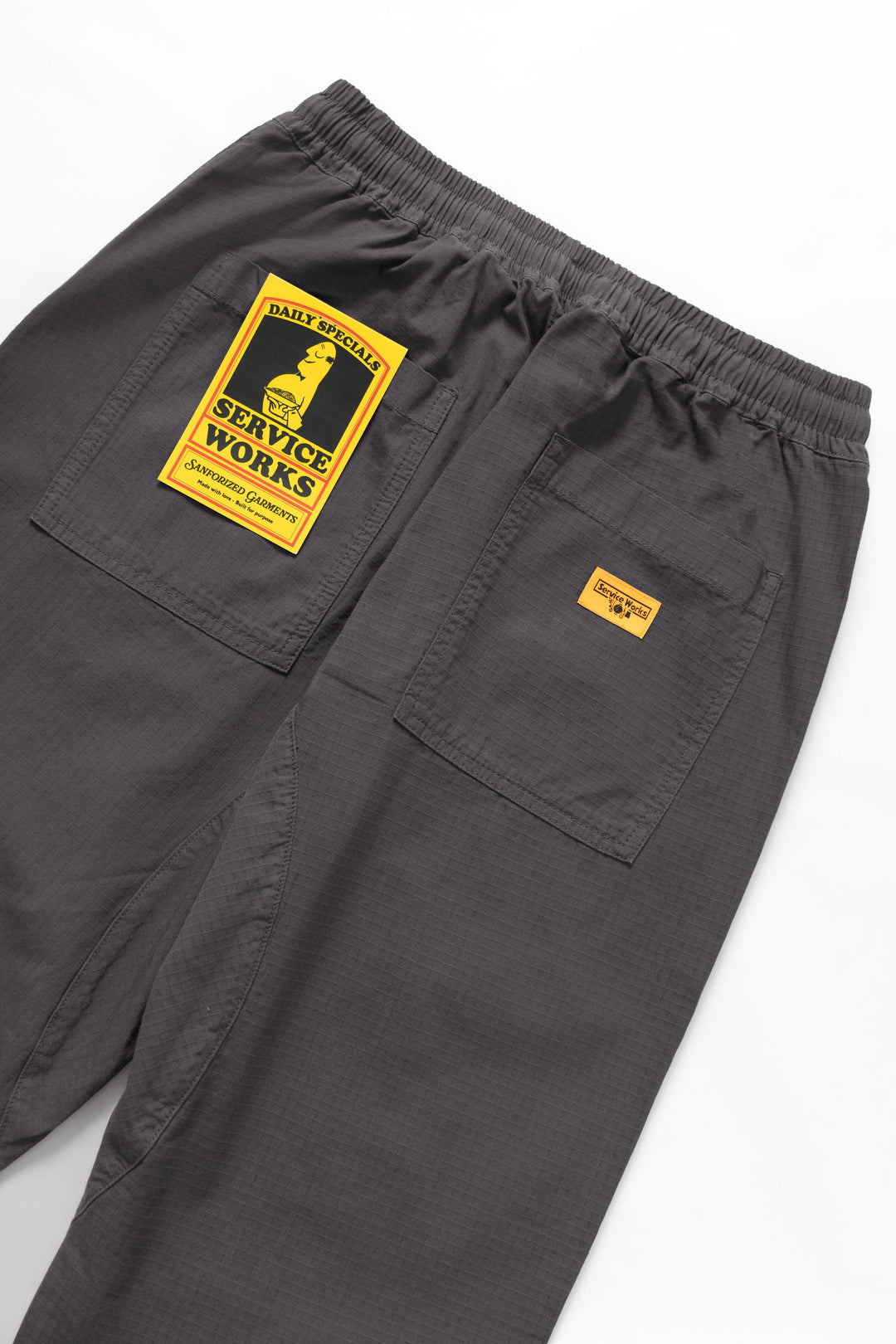 Service Works - Ripstop Chef Pants - Washed Black