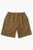 Service Works - Patterned Chef Shorts - Brown Leopard