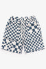 Service Works - Printed Chef Shorts - Teal Checker