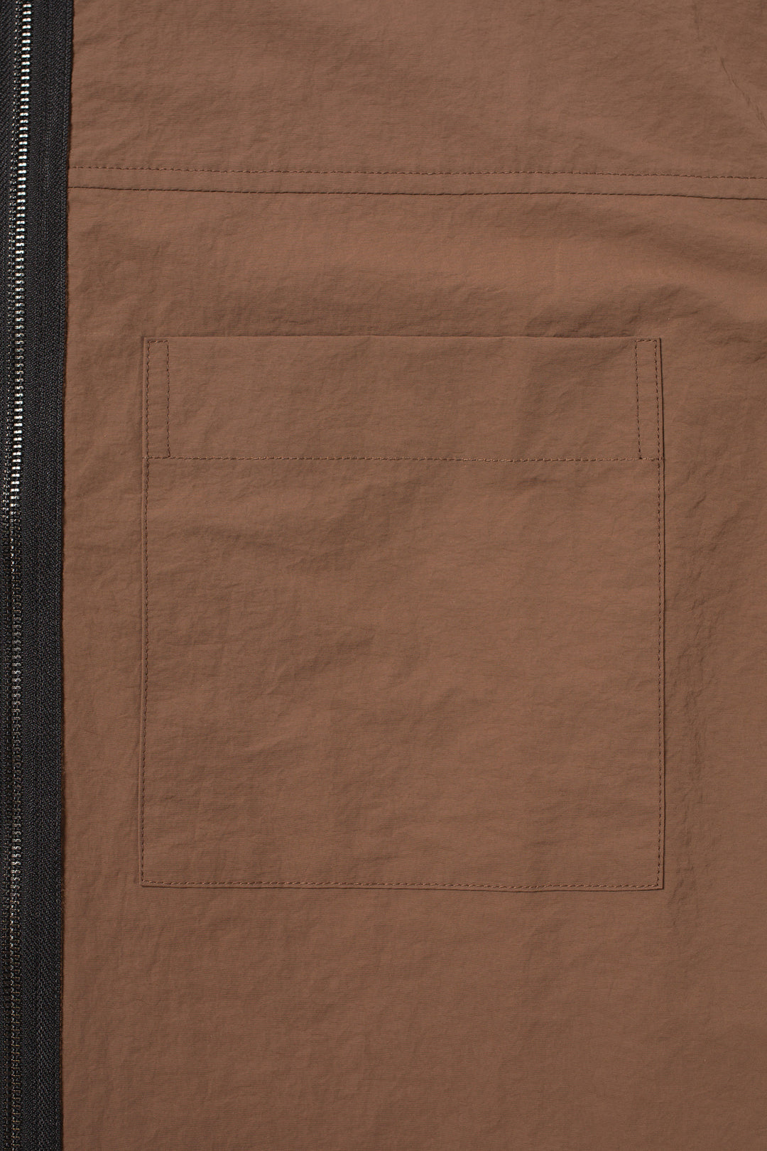 Candice - Air Nylon Shirt Jacket - Brown