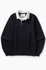 Opensider - Classic Rugby Shirt - Black