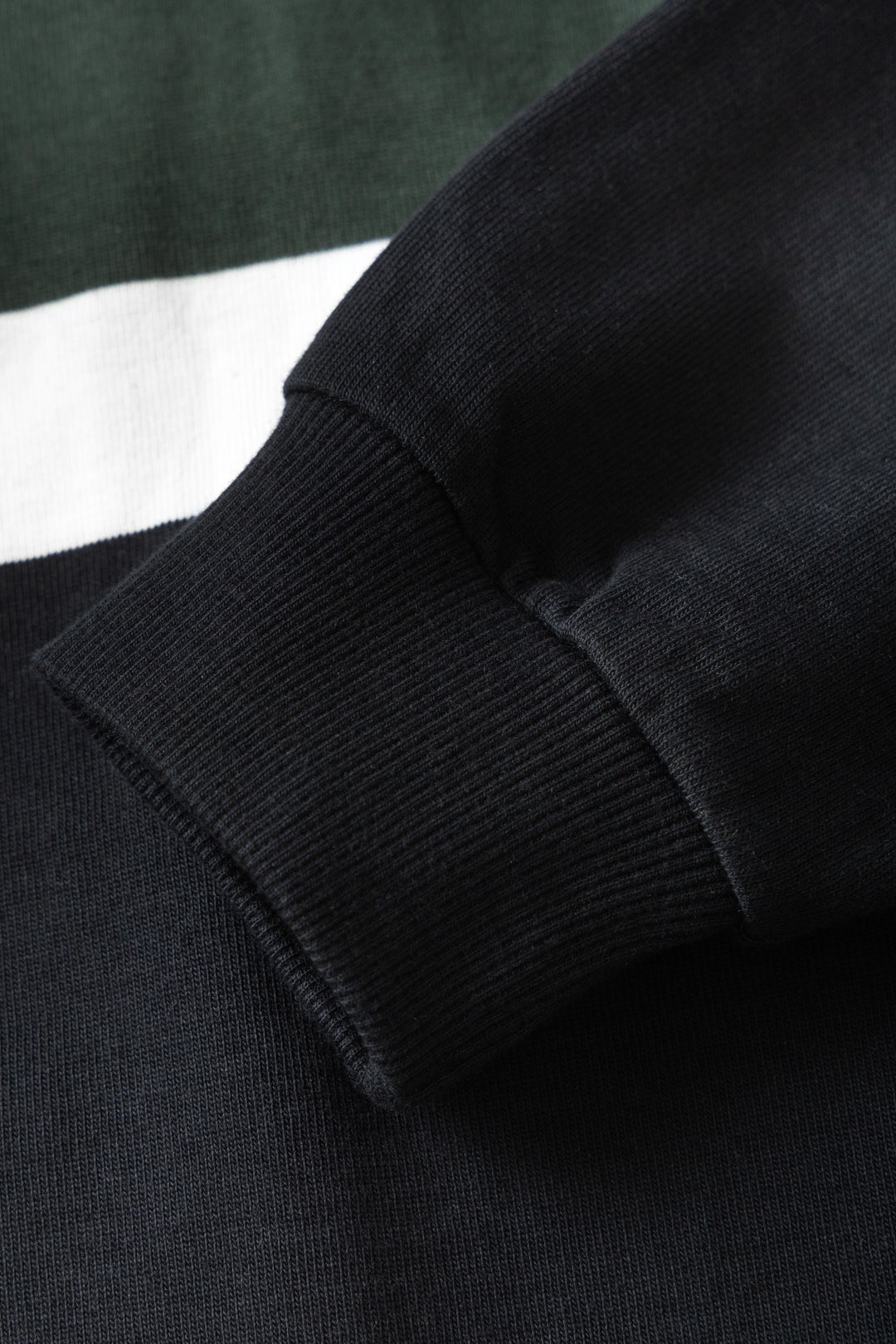 Opensider - Classic Rugby Shirt - Black Tri-Stripe