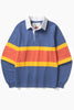 Opensider - Classic Rugby Shirt - Blue Tri-Stripe