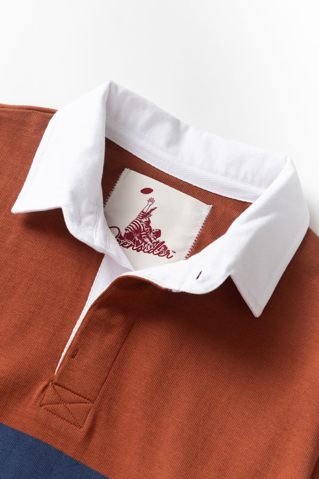 Opensider - Classic Rugby Shirt - Clay Tri-Stripe