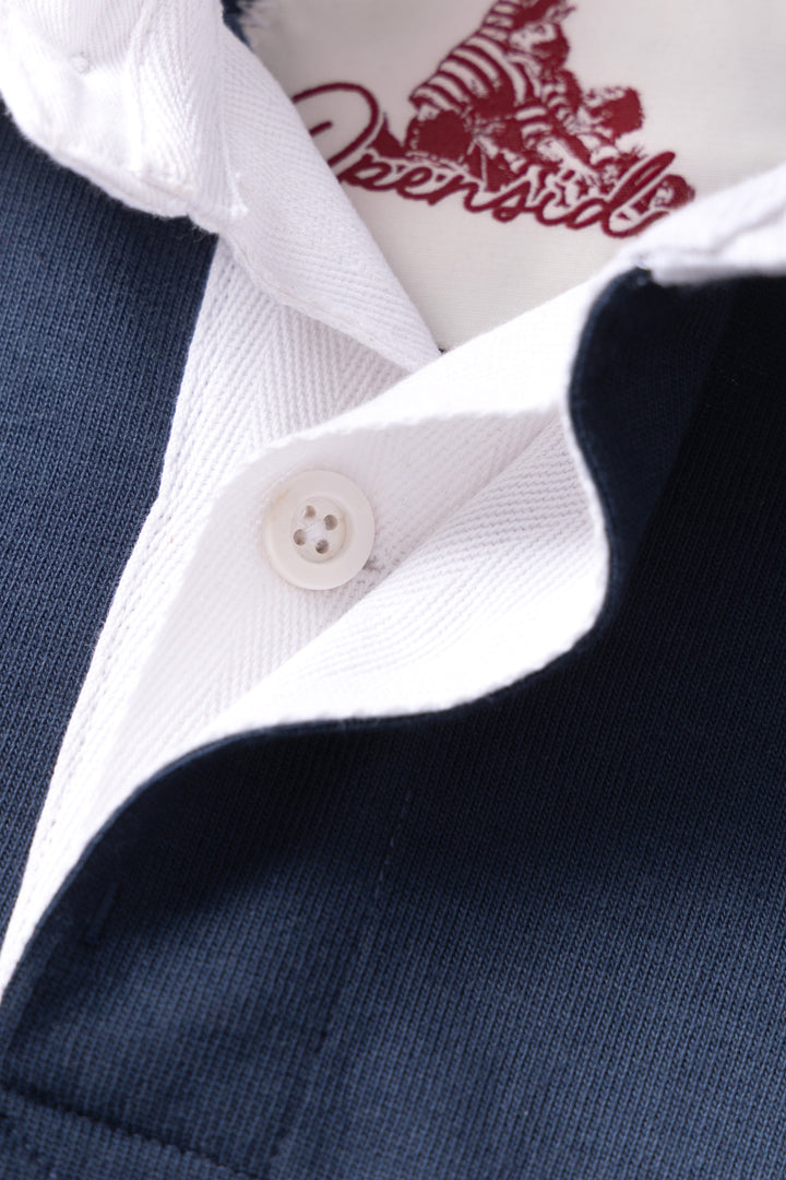 Opensider - Classic Rugby Shirt - Navy