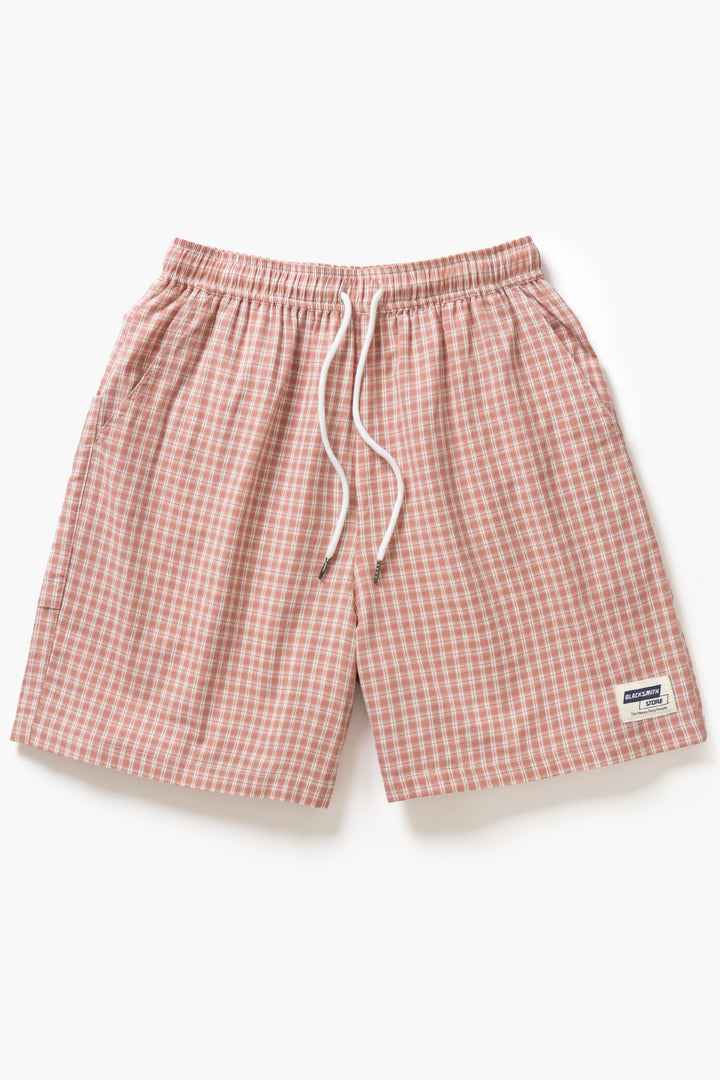 Blacksmith - Check Club Shorts - Red