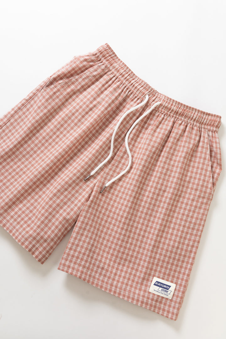 Blacksmith - Check Club Shorts - Red
