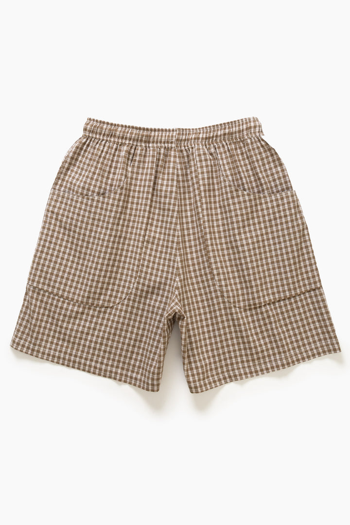Blacksmith - Check Club Shorts - Tan
