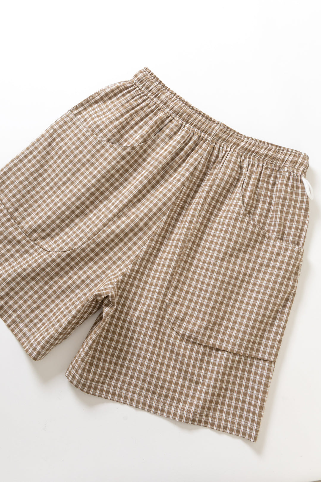Blacksmith - Check Club Shorts - Tan