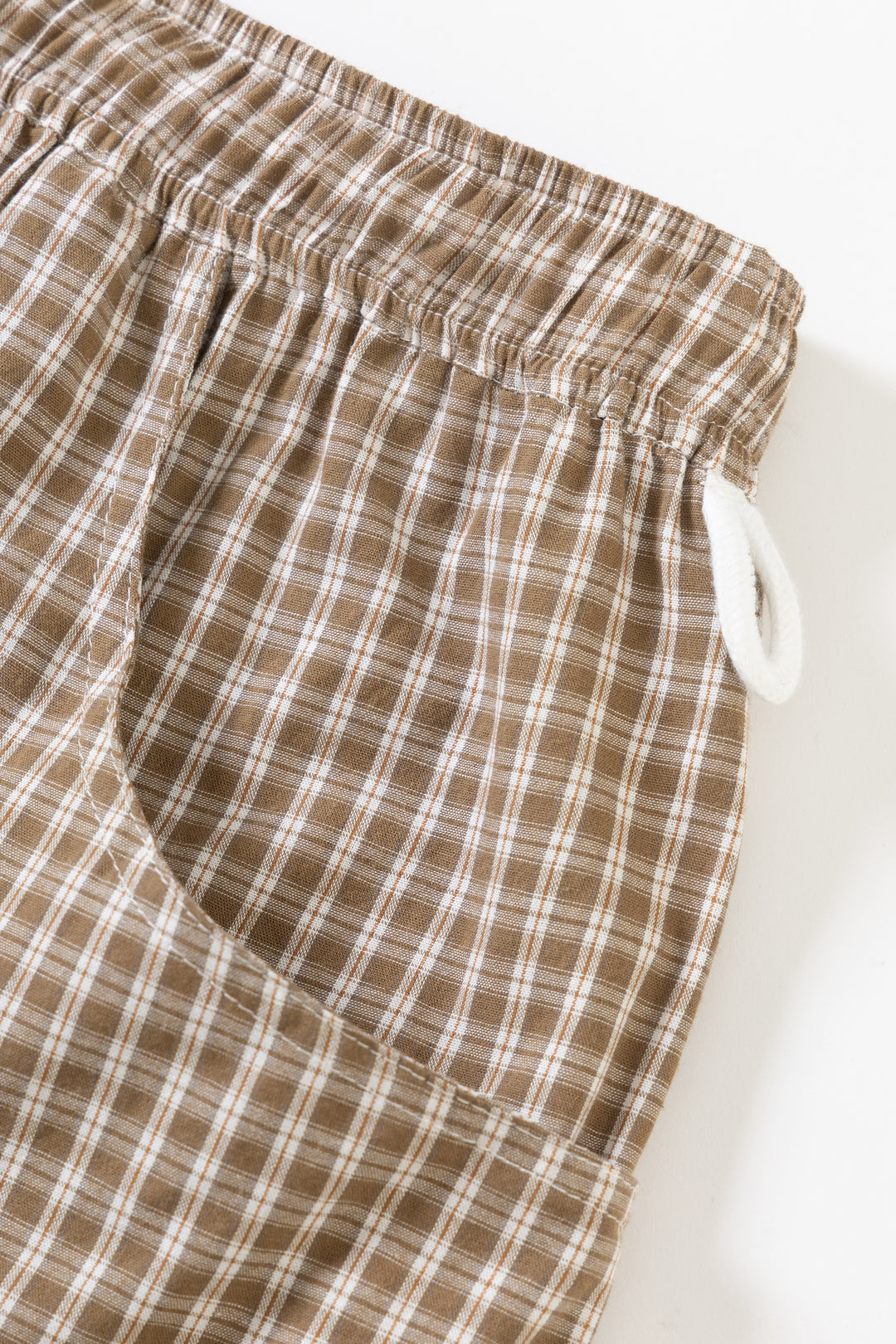 Blacksmith - Check Club Shorts - Tan