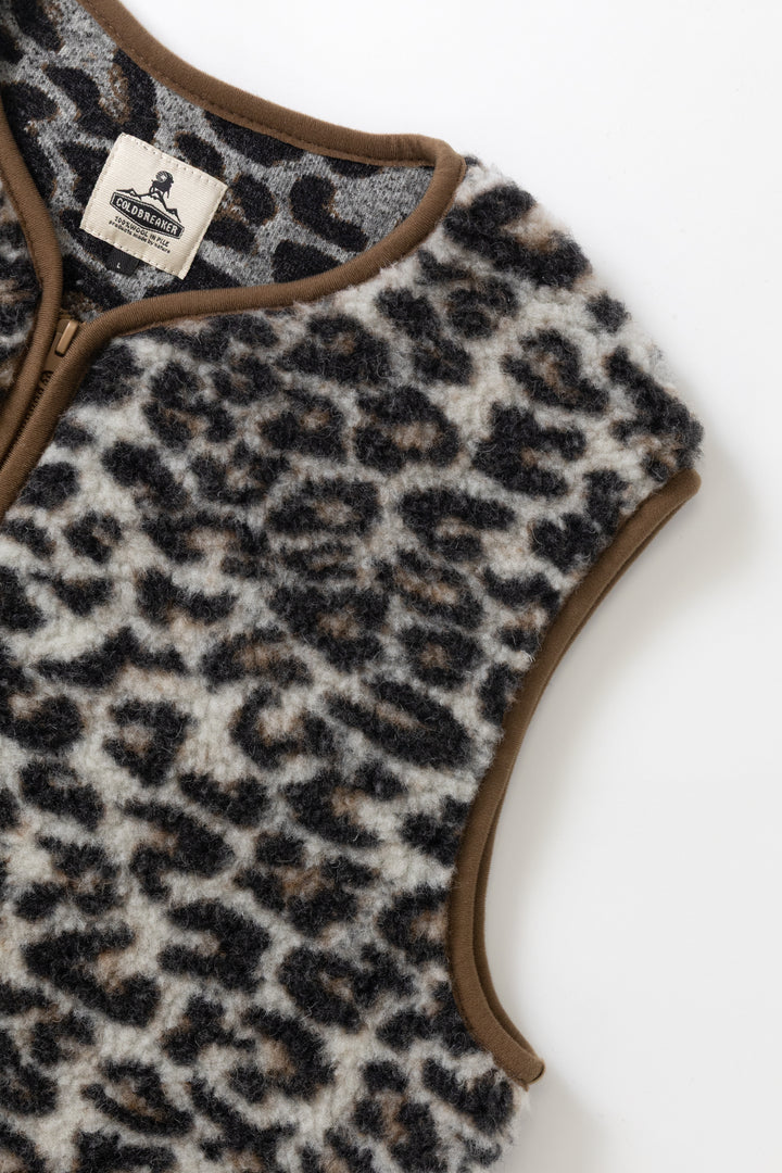 Coldbreaker - Pepitco Vest - White Leopard