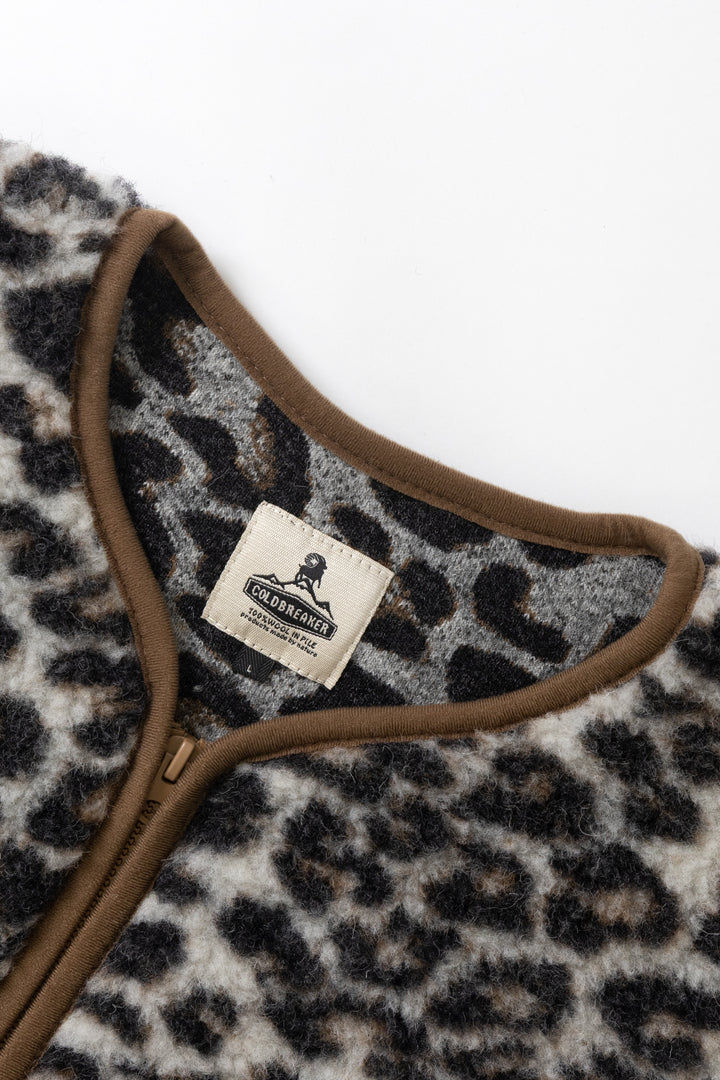 Coldbreaker - Pepitco Vest - White Leopard