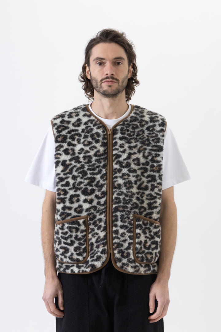Coldbreaker - Pepitco Vest - White Leopard