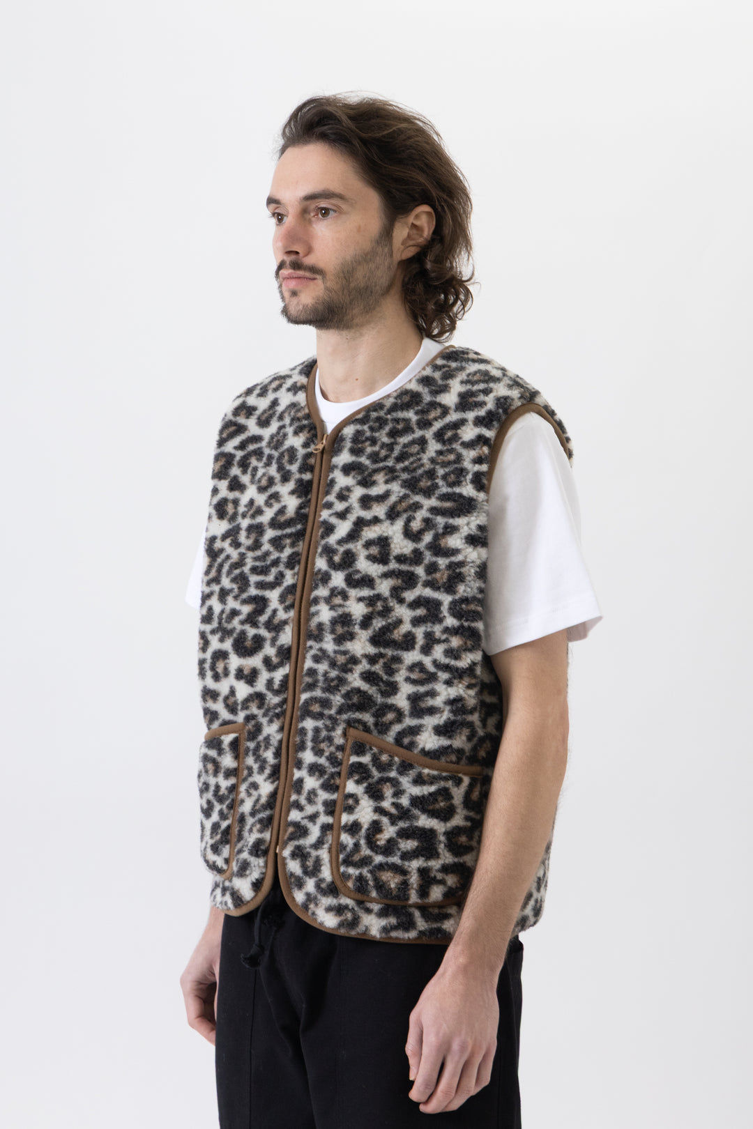 Coldbreaker - Pepitco Vest - White Leopard