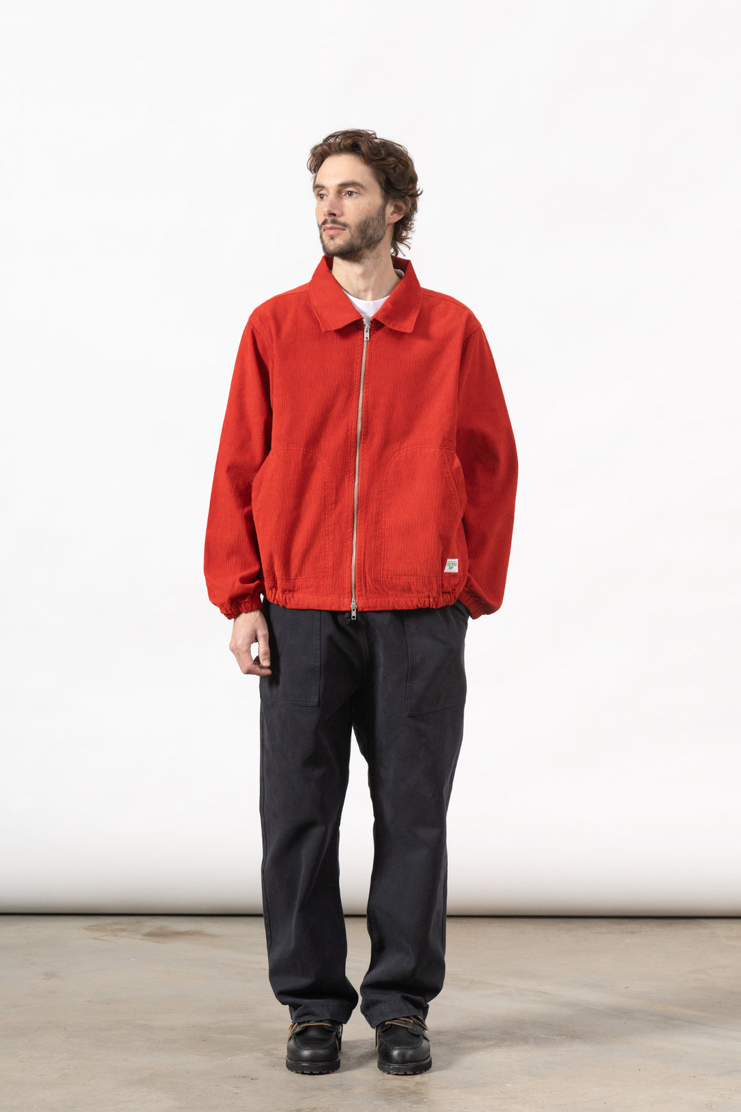 Service Works - Fine Cord Work Jacket - Red