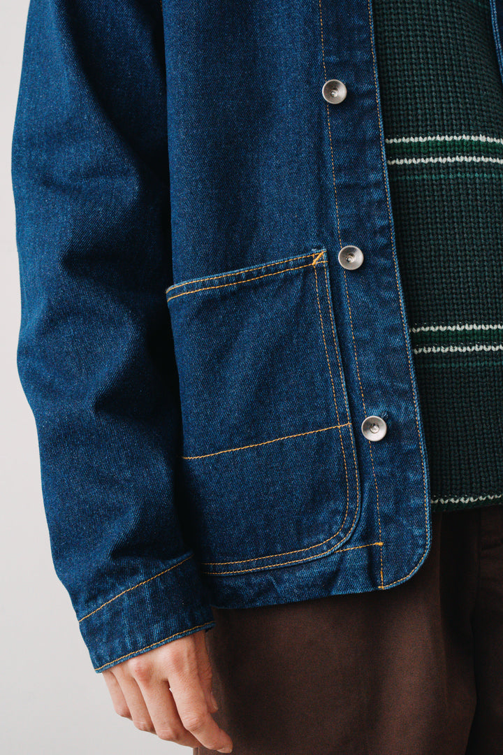 Blacksmith - Denim Coverall Jacket - One Wash