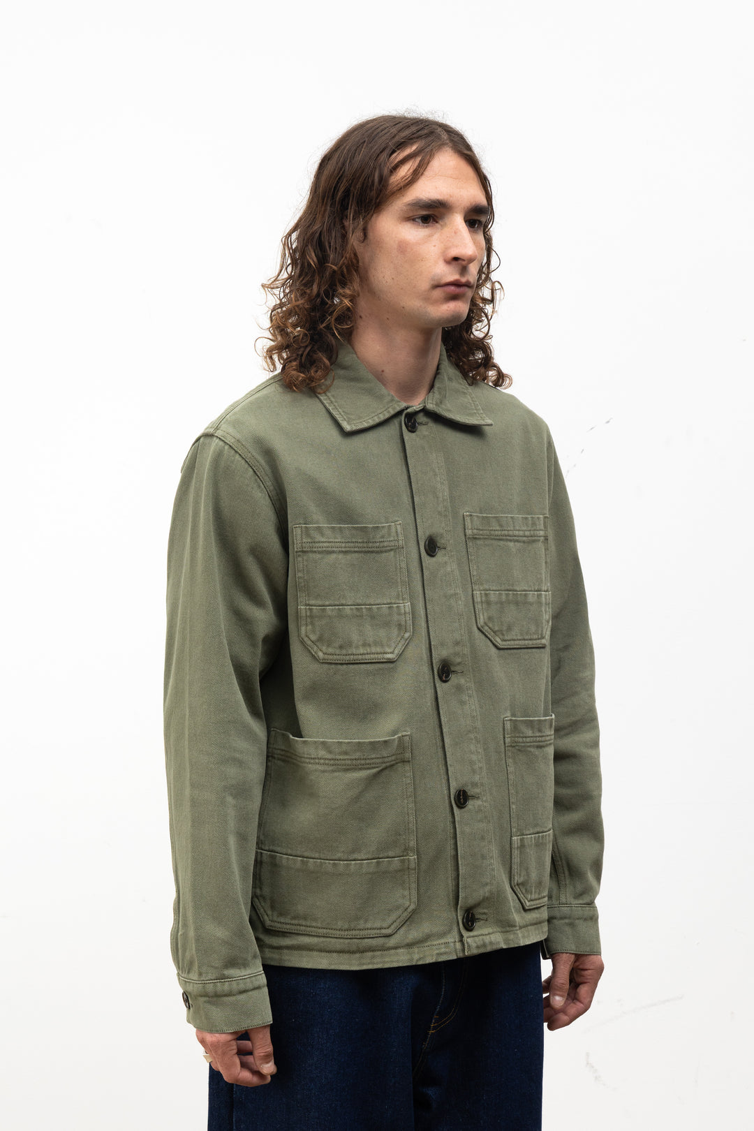 Blacksmith - Four Pocket Work Jacket - Olive