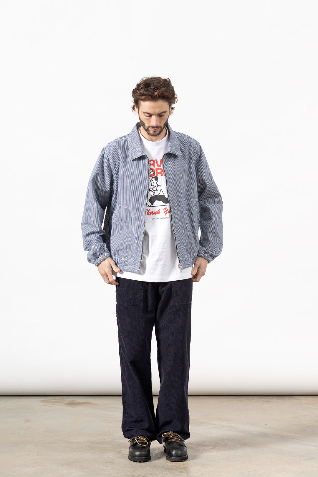 Service Works - Fine Cord Chef Pants - Navy