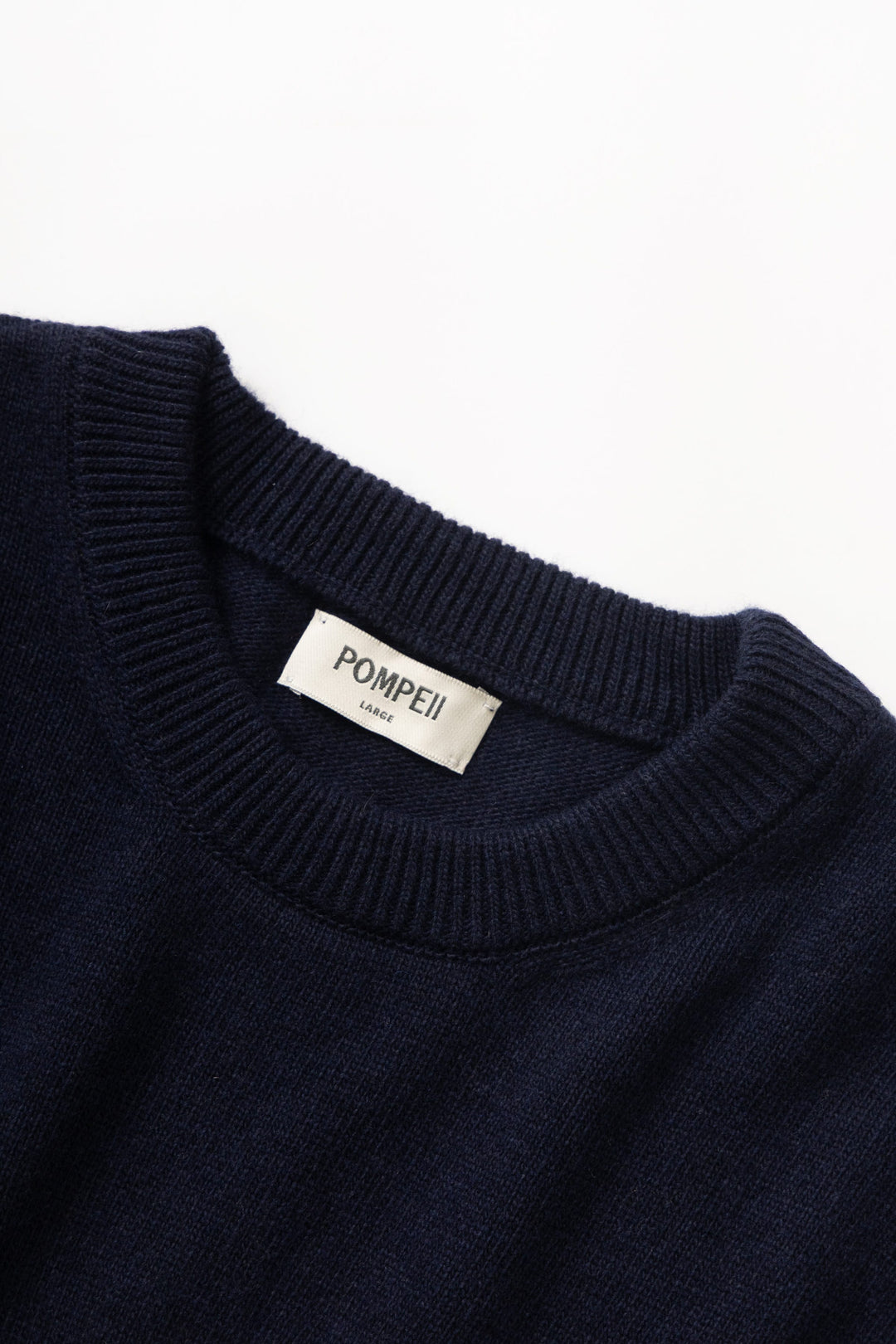 Pompeii - Equestrian Knit Sweater - Navy
