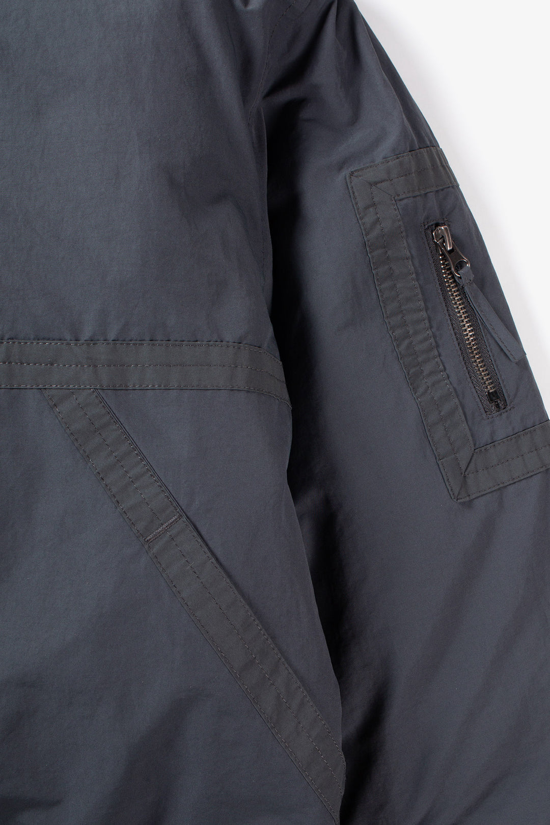 Candice - Miner Reversible Bomber - Slate/Stone