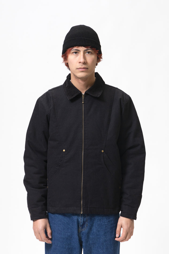Blacksmith - Lined Work Jacket - Black
