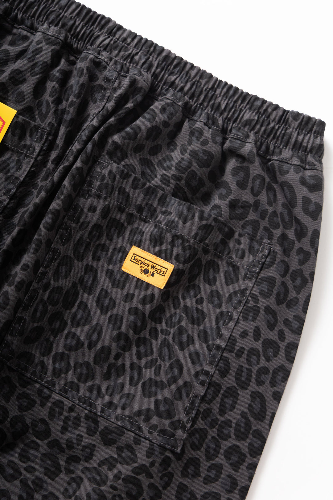 Service Works - Patterned Chef Pants - Black Leopard