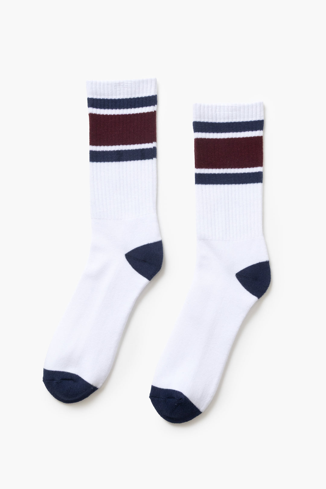 Blacksmith - Ringer Socks Three Pack - White