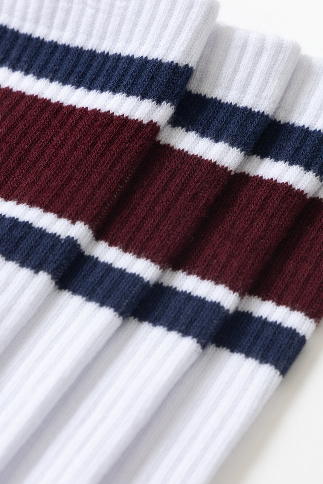 Blacksmith - Ringer Socks Three Pack - White